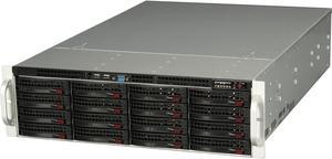 SUPERMICRO SuperChassis CSE-836BA-R920B Black 3U Rackmount Server Case