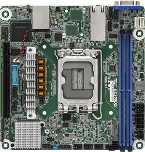 ASRock Rack Server Motherboard EC266D2I Mini-ITX 2x 1GLan Single Socket V1 (LGA 1700) Intel Xeon E-2400 series