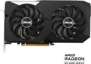 ASUS Dual Radeon RX 6600 XT 8GB GDDR6 PCI Express 4.0 CrossFireX Support ATX Video Card DUAL-RX6600XT-O8G