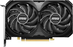 MSI Ventus GeForce RTX 4060 Ti 8GB GDDR6 PCI Express 4.0 x8 ATX Video Card RTX 4060 Ti VENTUS 2X BLACK 8G OC
