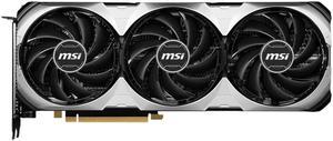MSI Ventus GeForce RTX 4070 Ti SUPER 16GB GDDR6X PCI Express 4.0 ATX Video Card RTX 4070 Ti SUPER 16G VENTUS 3X