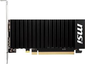 MSI GeForce GT 1030 4GB GDDR4 PCI Express 3.0 x16 (uses x4) ATX Graphics Card GT 1030 4GHD4 LP OC