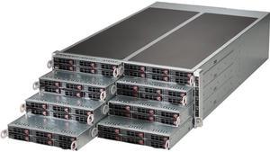 SUPERMICRO SYS-F617R2-RT+ 4U Rackmount Server Barebone (8 Nodes) Dual LGA 2011 Intel C602 DDR3 1600/1333/1066/800