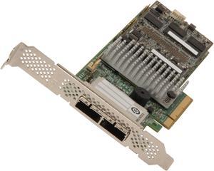LSI MegaRAID LSI00333 (9286CV-8e) PCI-Express 3.0 x8 Low Profile SATA / SAS RAID Controller - Single--Avago Technologies