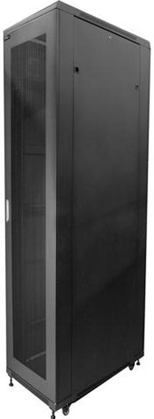 StarTech.com RK4236BKB 42U Server Rack Cabinet - 36 in Deep - Network Rack - Server Cabinet - Computer Rack - Server Enclosure - Equipment Rack