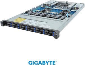 GIGABYTE 4th Gen Intel® Xeon® Scalable Server System - 1U DP 12-Bay SATA/SAS - R183-S92-AAD3