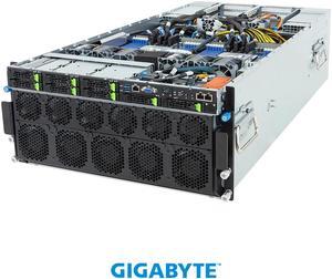 GIGABYTE G593-ZD2-AAX1 HPC/AI Server - AMD EPYC™ 9004 - 5U DP NVIDIA HGX™ H100 8-GPU 4-Root Port