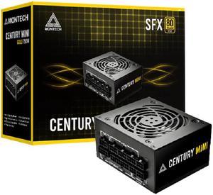 MONTECH Century Mini 750 Watt 80 Plus Gold Certified Fully Modular Power Supply, Compact SFX Size, Full Japanese Capacitors, High-Performance Compoents