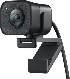 Logitech for Creators StreamCam Premium Webcam for Streaming and Content Creation, Full HD 1080p 60 fps, Premium Glass Lens, Smart Auto-Focus, for PC/Mac – Graphite