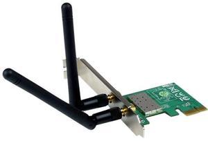 StarTech.com PCI Express Wireless N Adapter - 300 Mbps PCIe 802.11 b/g/n Network Adapter Card - 2T2R 2.2 dBi