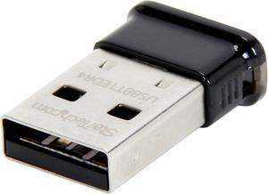 StarTech.com Mini USB Bluetooth 4.0 Adapter, 50m (165ft) Class 1 EDR Wireless Dongle