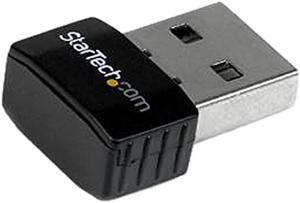 StarTech.com USB 2.0 300 Mbps Mini Wireless-N Network Adapter - 802.11n 2T2R WiFi Adapter