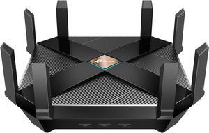 TP-Link Archer AX6000 WiFi 6 AX6000 8-Stream Smart WiFi Router - Next-Gen 802.11ax, 2.5G WAN Port, 8 Gigabit LAN Ports, MU-MIMO, 1.8GHz Quad-Core CPU, USB 3.0 Ports, Homecare Support