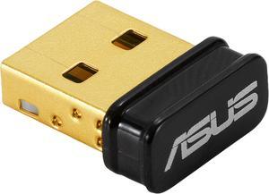 ASUS USB-BT500 USB 2.0 Bluetooth 5.0 USB Adapter with Ultra small Design, Backward compatible with Bluetooth 2.1/3.x/4.x