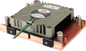 Dynatron A18 AMD AM4 Processor 70 x70 x15mm PWM blower with Copper fins active Heatsink for 1U Server up to TDP 95 Watts CPU Cooler