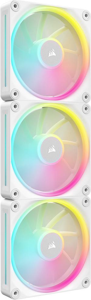 CORSAIR LX RGB Series, iCUE LINK LX120 RGB White, 120mm Fan, Triple Pack