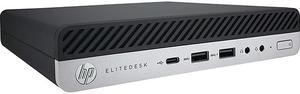 Refurbished HP Business Desktop EliteDesk 800 G4-MINI Intel Core i5-8500T 16GB DDR4 256 GB SSD Intel UHD Graphics 630 Windows 11 Pro 64-bit