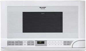 Sharp R-1211 1.5 cu. ft. 1100W Sensor Over-The-Counter Microwave