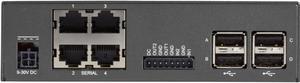 Black Box LES1600 Series Console Server - Cisco Pinout, 4-Port