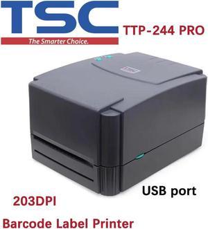 TSC TTP-244 Pro Desktop Thermal Transfer Barcode Label Printer 203 dpi Sticker Printer Commercial Barcode Label Printer TTP-244 Pro Replaces TTP-244 Plus Upgrade