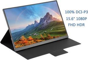 Portable Monitor -100% DCI-P3 Color Gamut 15.6