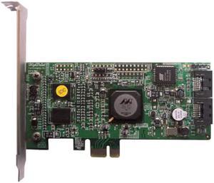 HighPoint RocketRAID 3120 PCI-E x1 SATA II 3Gb/s 2 Channel RAID Controller Card