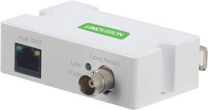 LR1002-1ET POE IP Over Coax EOC Transmitter Single Port Long Reach Ethernet Over Coax Extender for CCTV IP Camera(Transmitter Only)