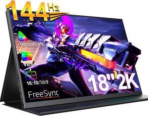 Refurbished UPERFECT 144Hz Portable Gaming Monitor 18