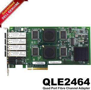 Refurbished QLogic QLE2464 Quad Port Fiber Channel PCIe Host Bus Adapter PX2610401-02 MVRHT
